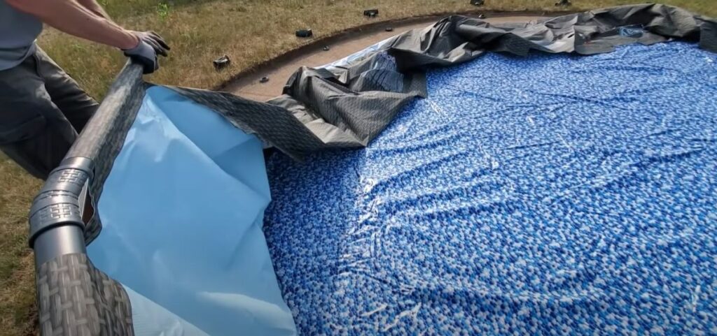 Form the Top Ring Above-Ground Pool Assembly Procedure