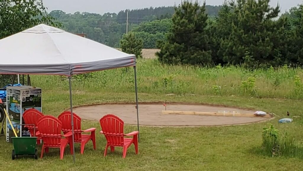 Site Prep Above-Ground Pool