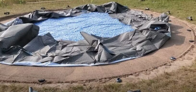 Sand Pool Base Above Ground Pool Base Preparation – Tips and Tricks – PoolsForFools.com